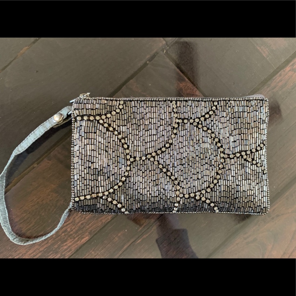 BOHO Beaded Wristlet